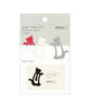 Midori Index Clips - Cat