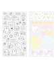 Midori Sticker 2644 Two Sheets - Cute Motif