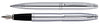 Cross Calais Fountain & Ballpen Gift Set - Chrome
