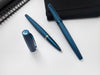 Diplomat Viper Rollerball Pen - Blue Guilloche