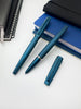 Diplomat Viper Rollerball Pen - Blue Guilloche