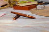 Diplomat Viper Fountain Pen - Brown Guilloche