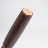 Diplomat Viper Rollerball Pen - Brown Guilloche