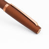 Diplomat Viper Rollerball Pen - Brown Guilloche