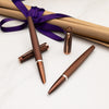 Diplomat Viper Rollerball Pen - Brown Guilloche