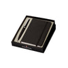 Sheaffer VFM Ballpoint Pen & Notebook Set - Matte Black with Chrome Trims