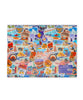 Legami Document Folder - Travel Stickers
