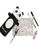 Legami Super Soft Plush Pencil Case - Panda