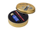 Kaweco Piston Sport AL Fountain Pen Starter Set - Bordeaux/Gold