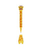 Legami Stand-ink Ovation Ballpoint Pen with Base - Giraffe (Blue Ink)