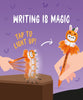 Legami Light Up Gel Pen - Bunny Pumpkin