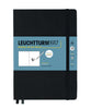 Leuchtturm1917 Medium (A5) Hardcover Sketchbook - Black