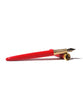 Ferris Wheel Press Brush Fountain Pen - Red Carpet