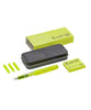 Kaweco Ice Sport Fountain Pen - Yellow Glow Marker Set