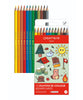 Caran d'Ache Kawaii Swisscolor Coloured Pencils Pack of 12 - Swiss Mountain