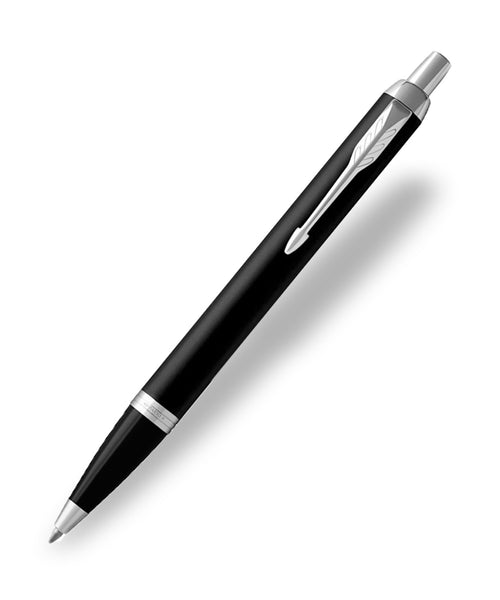 Parker IM Ballpoint Pen - Matte Black with Chrome Trim