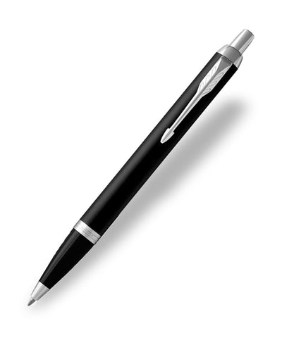 Parker IM Ballpoint Pen - Matte Black with Chrome Trim