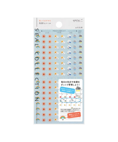 Midori Sticker 2304 - Feelings (Weather)