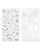 Midori Sticker 2643 Two Sheets - Monster