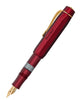 Kaweco Piston Sport AL Fountain Pen Starter Set - Bordeaux/Gold