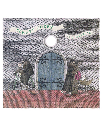 Edward Gorey 2027 Pomegranate Wall Calendar