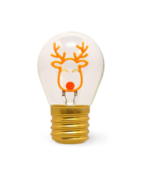 Legami Lightbulb Shaped Lamp - Reindeer