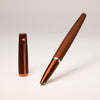 Diplomat Viper Fountain Pen - Brown Guilloche