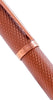 Diplomat Viper Rollerball Pen - Brown Guilloche