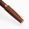 Diplomat Viper Rollerball Pen - Brown Guilloche