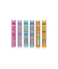 Legami Teddy's Superpower - Set of 6 Mini Highlighters - Metallic Colours
