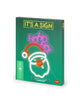 Legami Neon-Effect Sign - Santa Ho Ho Ho!