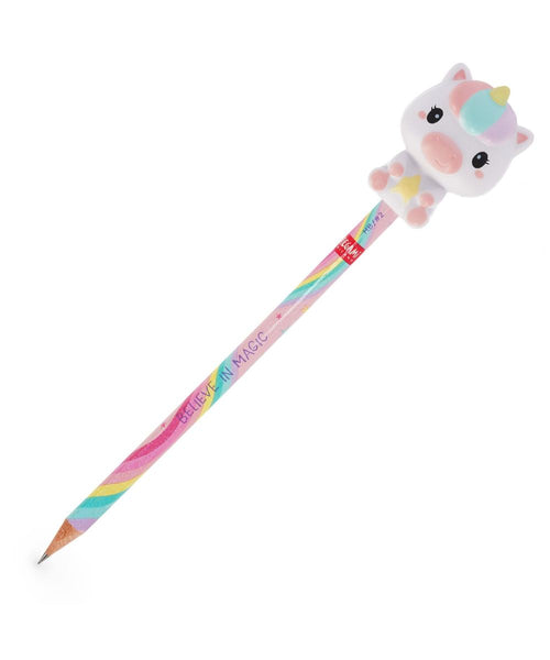 Legami Squeezies Pencil with Squishy - Unicorn