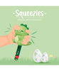 Legami Squeezies Pencil with Squishy - Dino