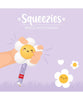 Legami Squeezies Pencil with Squishy - Daisy