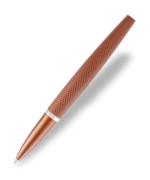 Diplomat Viper Rollerball Pen - Brown Guilloche
