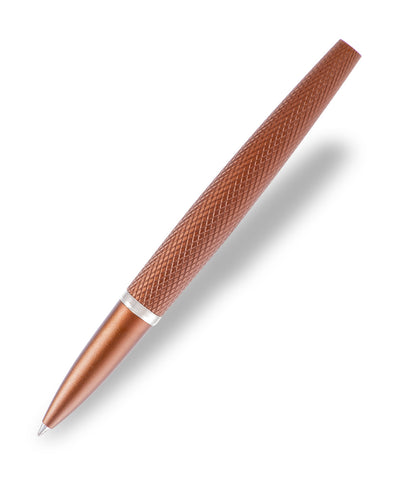Diplomat Viper Rollerball Pen - Brown Guilloche