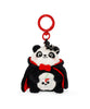Legami Halloween Panda Plush Key Ring - Bam-Boo!