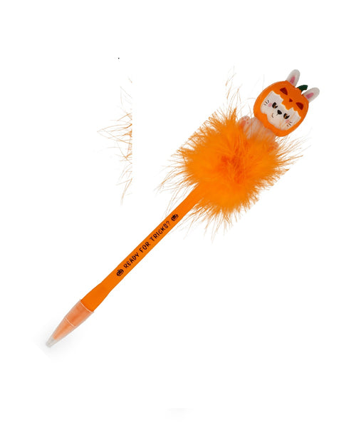 Legami Light Up Gel Pen - Bunny Pumpkin