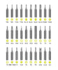 Troika 30 Bit Pen Tool Set Grey