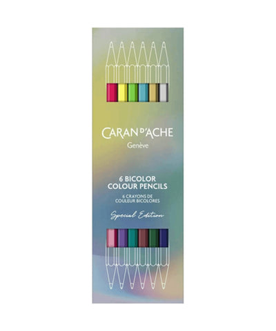 Caran D'Ache Special Edition Claim Your Style Bicolour Pencils