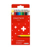 Caran D'Ache Swisscolor Coloured Pencils - Water Resistant Set of 12