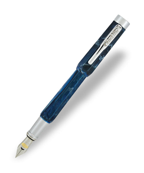 Conklin Nozac Fountain Pen - Ohio Blue