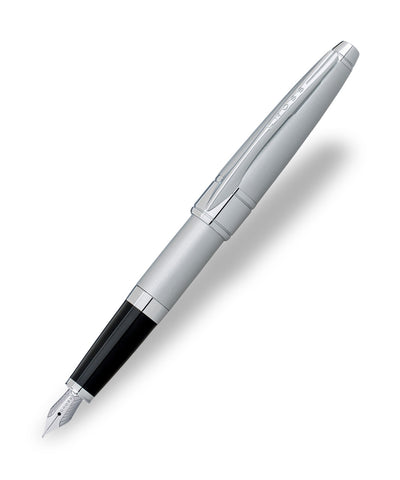 Cross Apogee Fountain Pen - Brushed Chrome