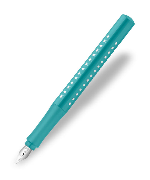 Faber-Castell Grip Fountain Pen - Sparkle Edition Ocean