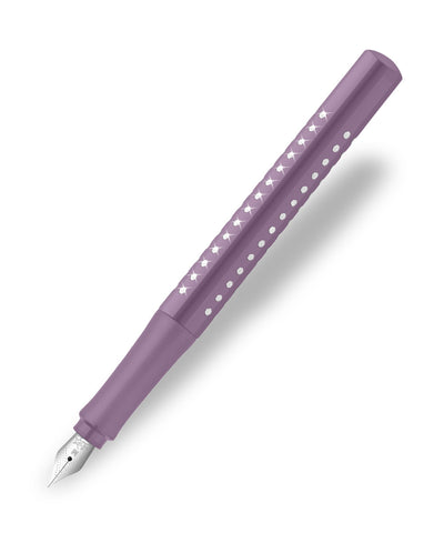 Faber-Castell Grip Fountain Pen - Sparkle Edition Violet