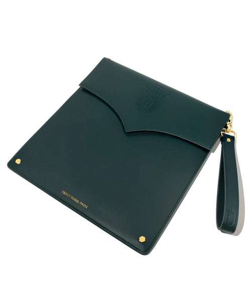 Ferris Wheel Press Leather Collection - The Pendant Folio A5 Deep Teal