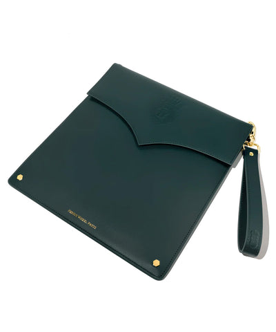 Ferris Wheel Press Leather Collection - The Pendant Folio A5 Deep Teal