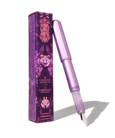 Ferris Wheel Press The Carousel Fountain Pen - Aurorealis 2024 Limited Edition