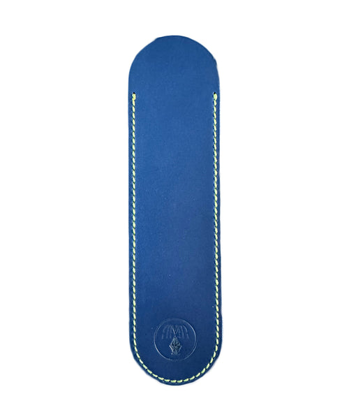 Great Fountain Pen Sleeve - Cobalt Blue and Yellow