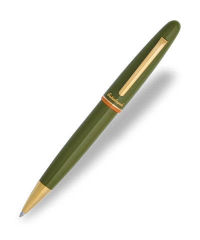 Esterbrook Estie Back to the Land Ballpoint Pen - Quirky Leaf with Gold Trim